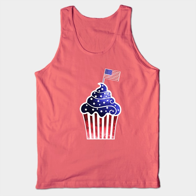 American Cupcake Tank Top by emanuelacarratoni